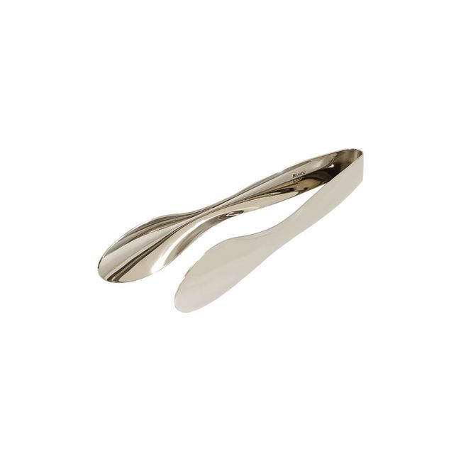 Browne Eclipse 18/8 Stainless Steel Mirror Finish Serving Tong, 6 In