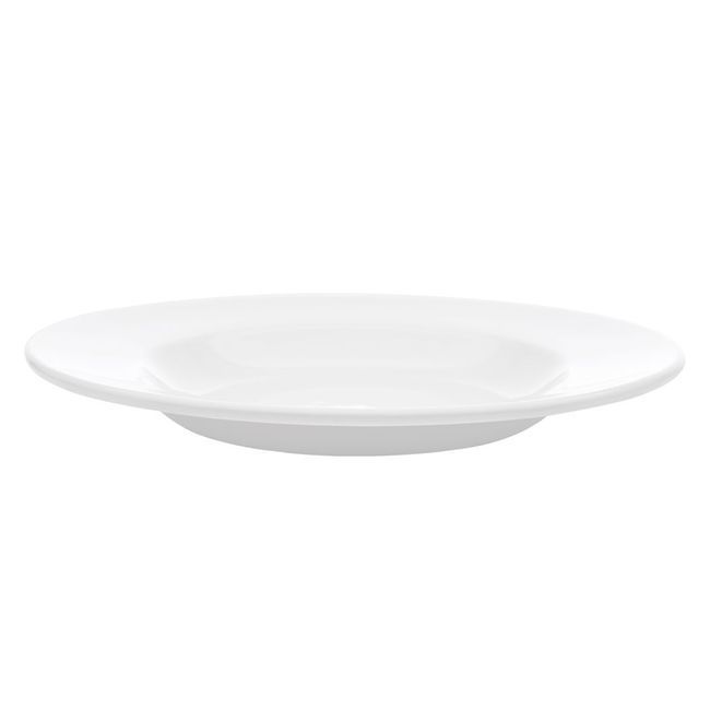 Browne Palm Porcelain White Pasta Bowl, 20 Oz Capacity -- 12 Per Case