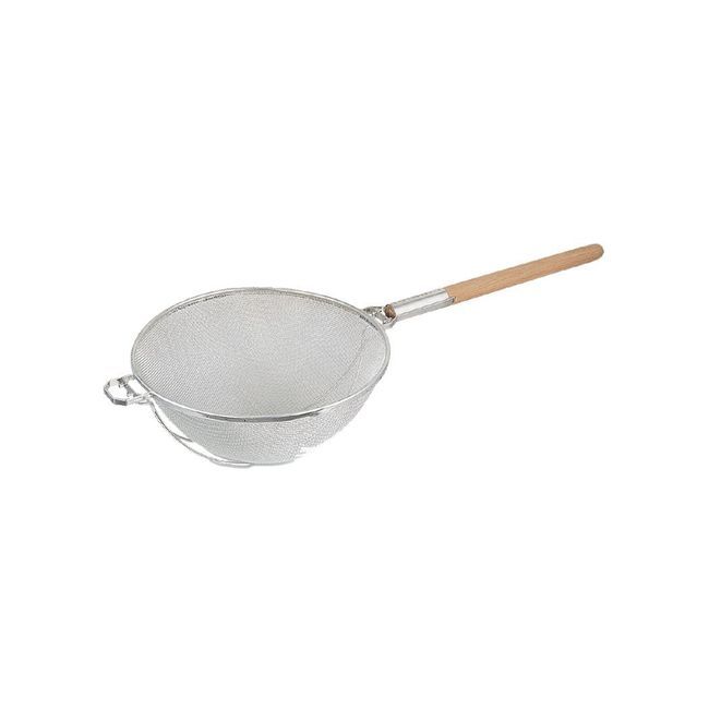 Browne Heavy Duty Rigid Double Mesh Strainer, 9 In Bowl