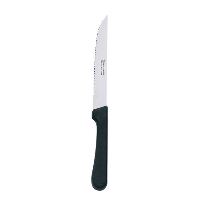 Browne New Line Stainless Steel Pointed Blade Steak Knife With Polypropylene Handle, 9 In -- 12 Per Case