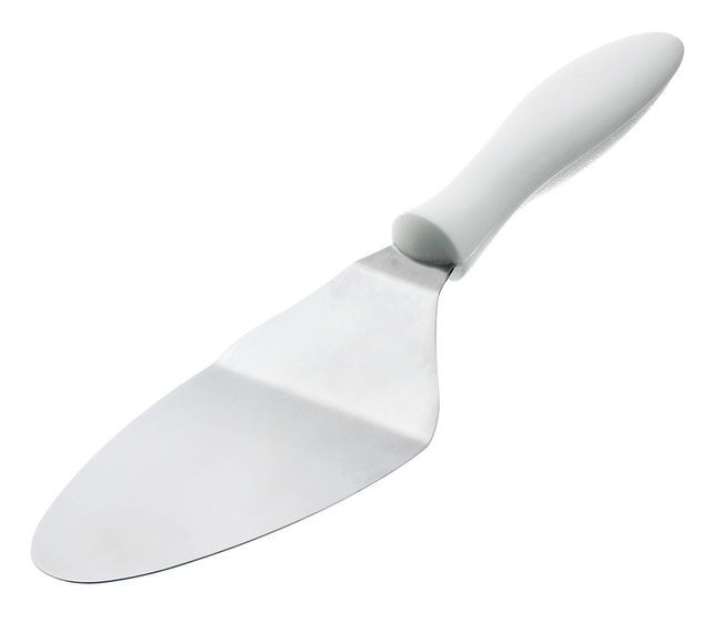 Browne Nylon White Handle Pie Cake Server, 3 X 5 In