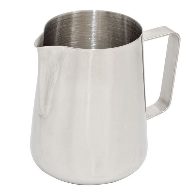 Browne Stainless Steel Milk Frother, 48 Oz Capacity