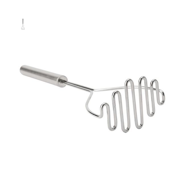 Browne Stainless Steel Potato Mesher, 15 In Length