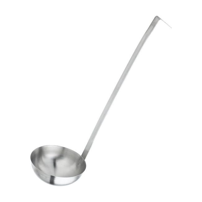 Browne Optima Stainless Steel One-piece Ladle, 12 Oz Capacity