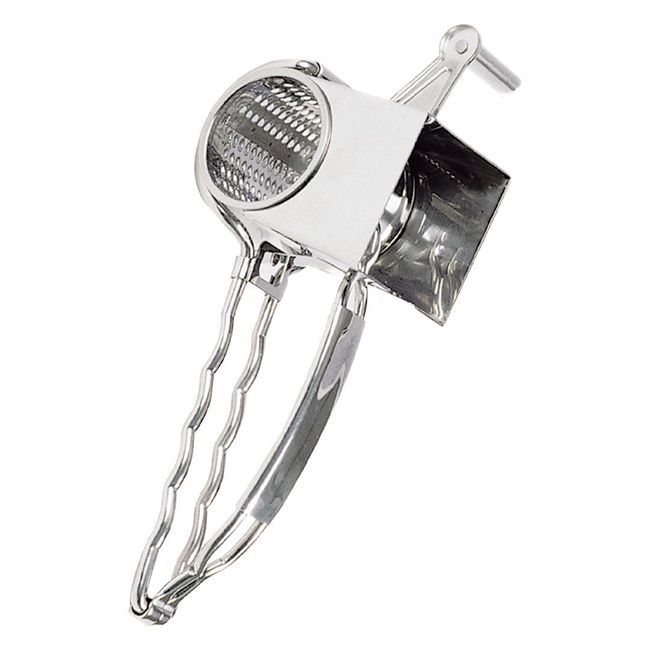 Browne Stainless Steel Rotary Cheese Grater, 8.25 X 2.13 X 3.25 In
