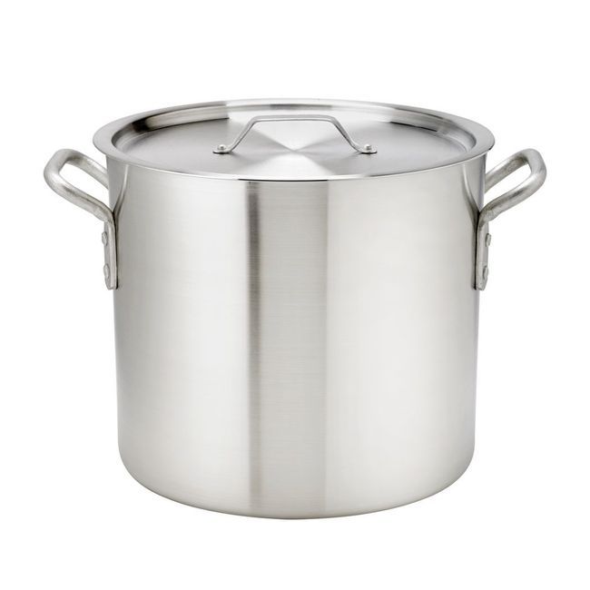 Browne Thermalloy Aluminum Standard Weight Double Boiler Set, 20 Qt Capacity