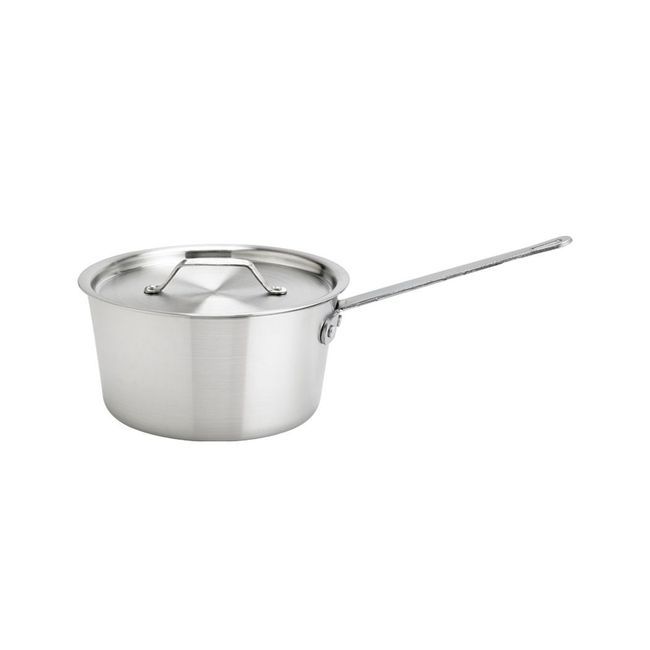 Browne Thermalloy Standard Weight Aluminum Tapered Sauce Pan, 3.75 Quart