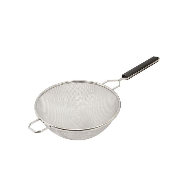 Browne Stainless Steel Medium Single-mesh Strainer, 7.25 In Bowl