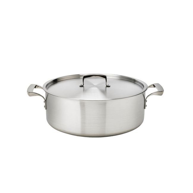 Browne Thermalloy Stainless Steel Braizer, 15 Qt Capacity