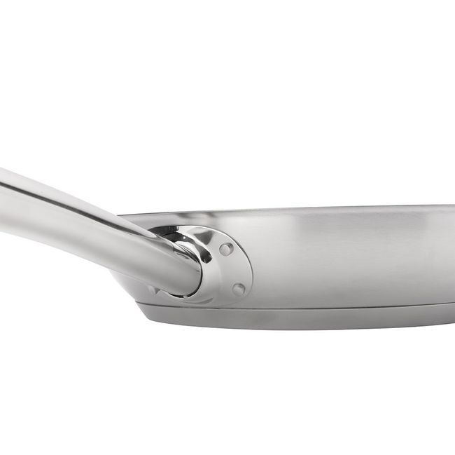 Browne Elements Stainless Steel Fry Pan, 8 X 1.6 In