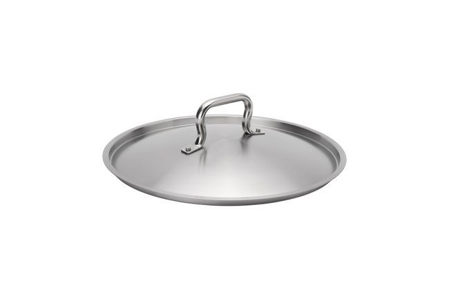 Browne Elements Stainless Steel Cover For 11.8 In Dia Saute Pan