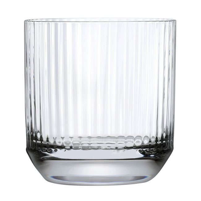 Nude Double Old Fashion Big Top Glass, 10.75 Oz -- 24 Per Case