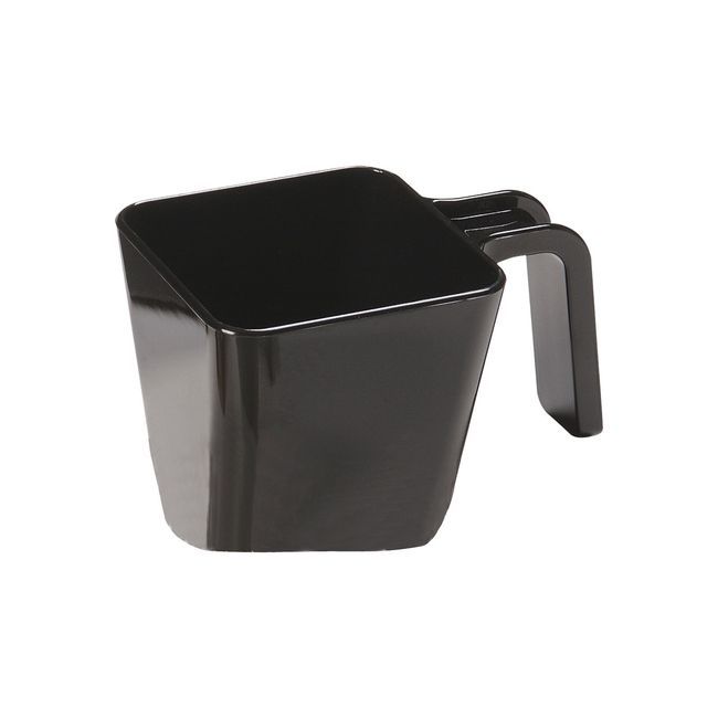 Carlisle 49122-103 Polycarbonate Black Portion Cup, 20 Oz Capacity