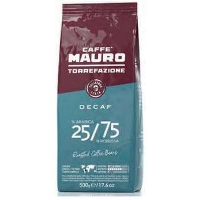 Caffe Mauro Decaf Espresso Ground Coffee, 500 G -- 10 Per Case