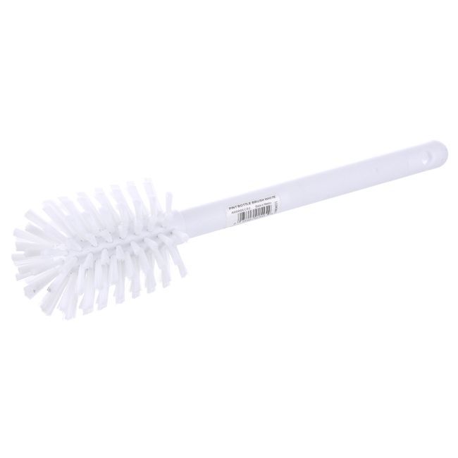 Carlisle 40000ec02 Sparta Colour Coded White Soft Polyester Bristles Bottle Brush, 12 In Length