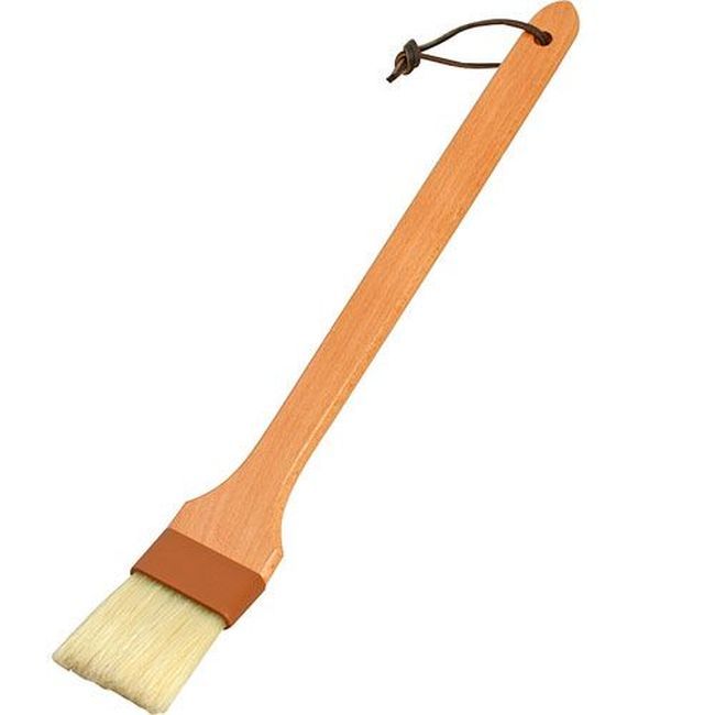Carlisle 4037000 Sparta 20 Degree Angled Boar Bristle Flat Brush, 12 In Length