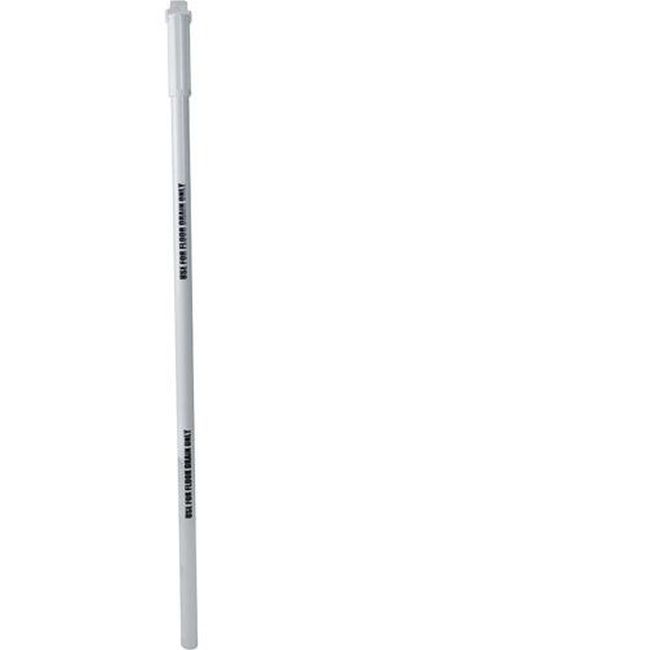 Carlisle 4023600 Sparta Plastic White Floor Drain Brush Handle Only, 36 In Length