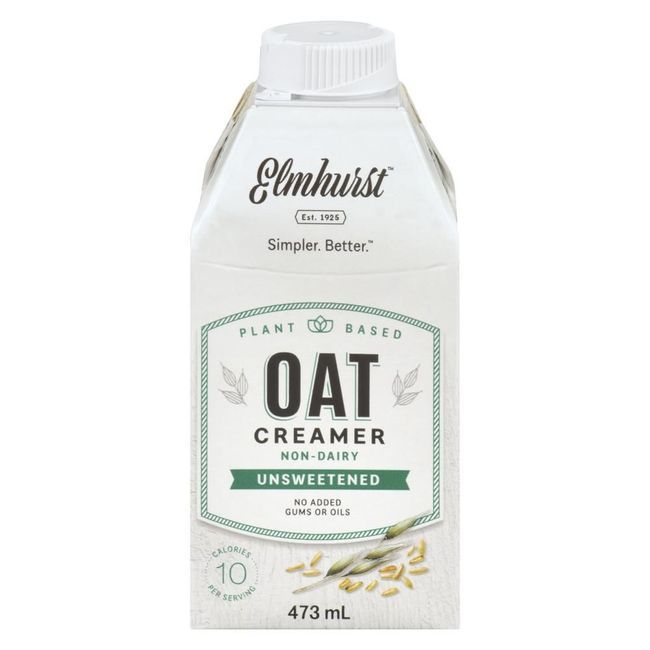 Elmhurst 1925 Unsweetened Oat Creamer, 473 Ml -- 6 Per Case