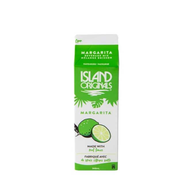 Island Originals Margarita Fruit Puree Beverage Mix, 32 Oz -- 12 Per Case