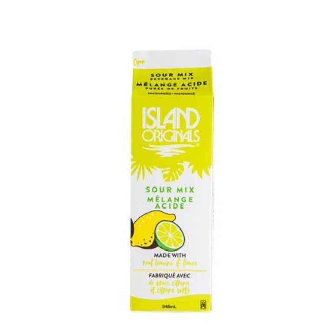 Island Originals Sour Mix Beverage Mix, 32 Oz -- 12 Per Case