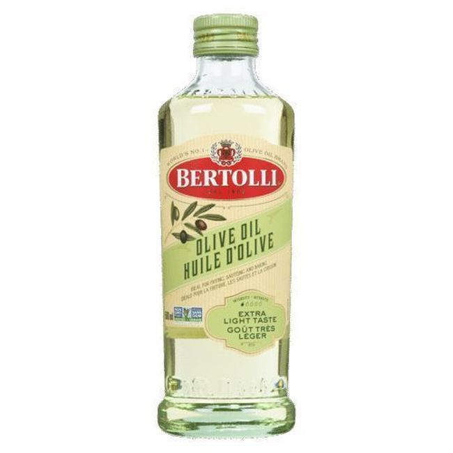 Bertolli Extra Light Olive Oil, 500 Ml -- 12 Per Case