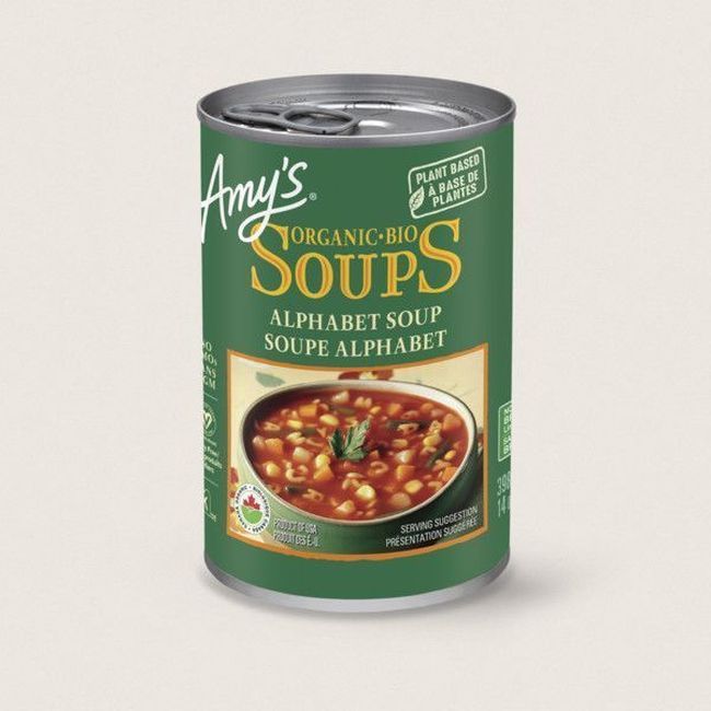 Amy's Organic Alphabet Soup, 398 Ml -- 12 Per Case