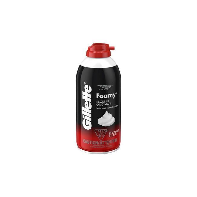 Gillette Foamy Regular Shaving Foam, 311 G -- 12 Per Case