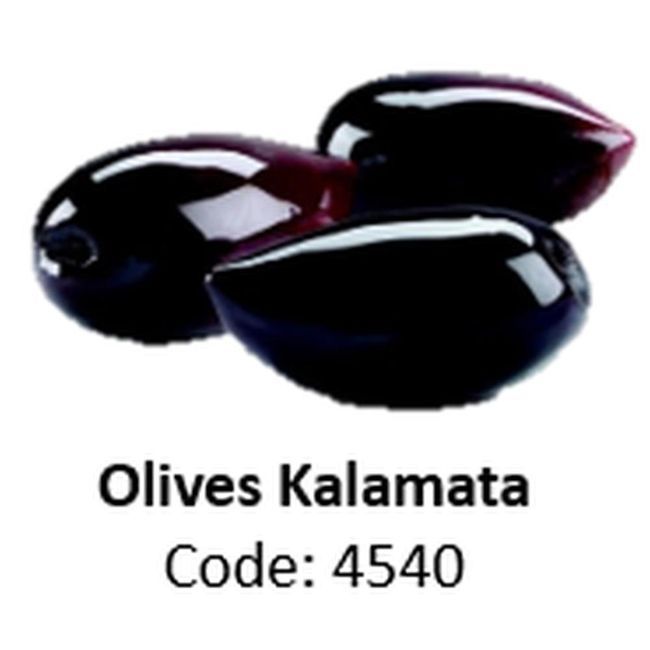 Sardo Kalamata Olives, 2.4 Kg -- 2 Per Case