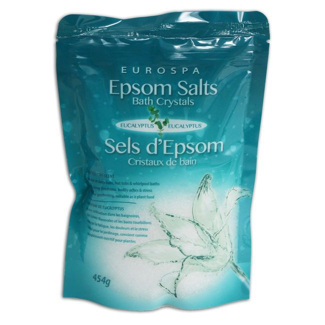Eurospa Eucalyptus Epsom Salt, 454 G -- 18 Per Case