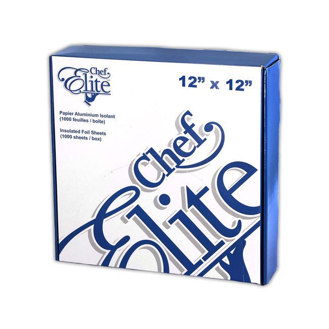 Chef Elite 12 X 12 In Insulated Foil Sheets, 1000 Count -- 2 Per Case