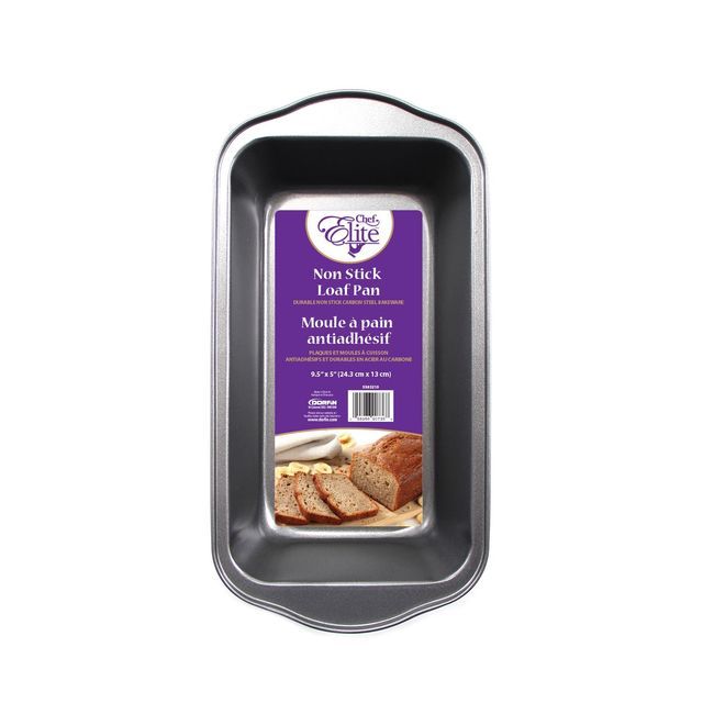 Chef Elite Non Stick Loaf Pan, 9.5 X 5 In -- 12 Per Case
