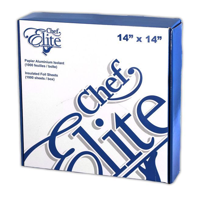 Chef Elite 14 X 14 In Insulated Foil Sheets, 1000 Count -- 2 Per Case