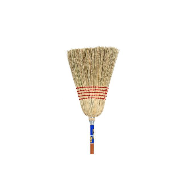 Atlas Graham Furgale Otter Light Duty Corn Broom With 7/8 In Painted Handle -- 12 Per Case