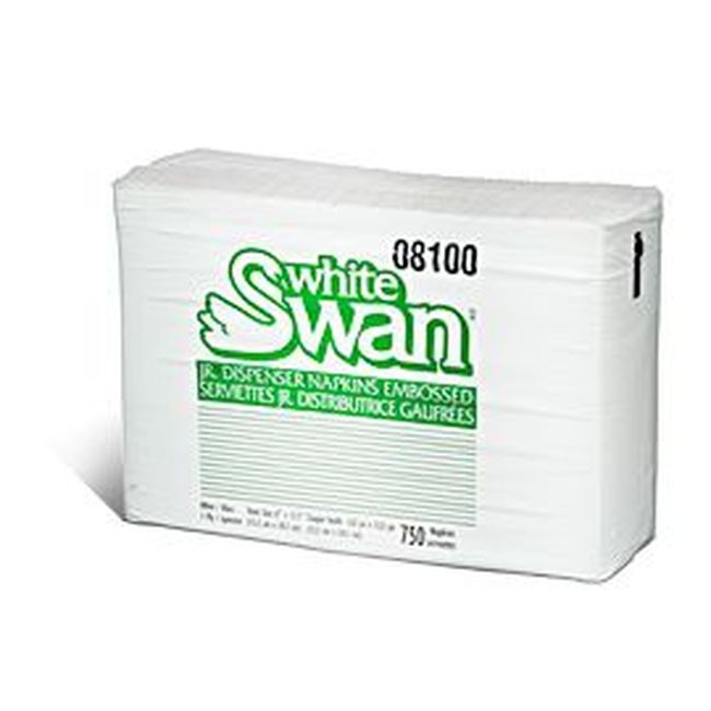 White Swan 1-ply Tall Fold Dispenser Napkin, 6 X 13.5 In -- 9000 Per Case
