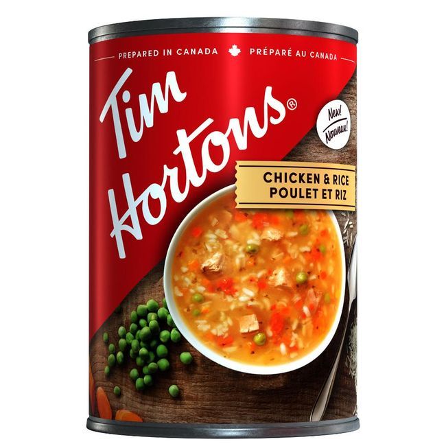 Tim Hortons Chicken Rice Soup, 540 Ml -- 12 Per Case