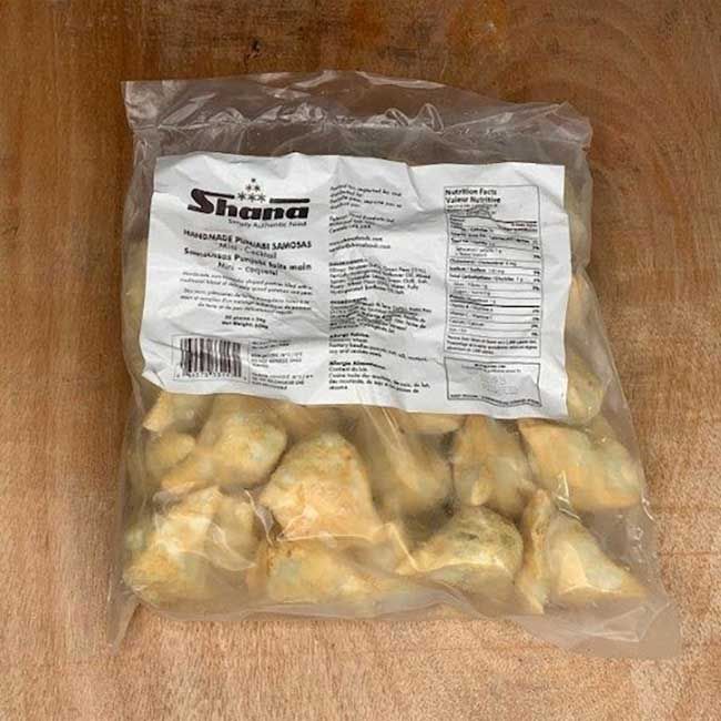 Shana Frozen Foods Mini Punjabi Samosas, 6 Kg