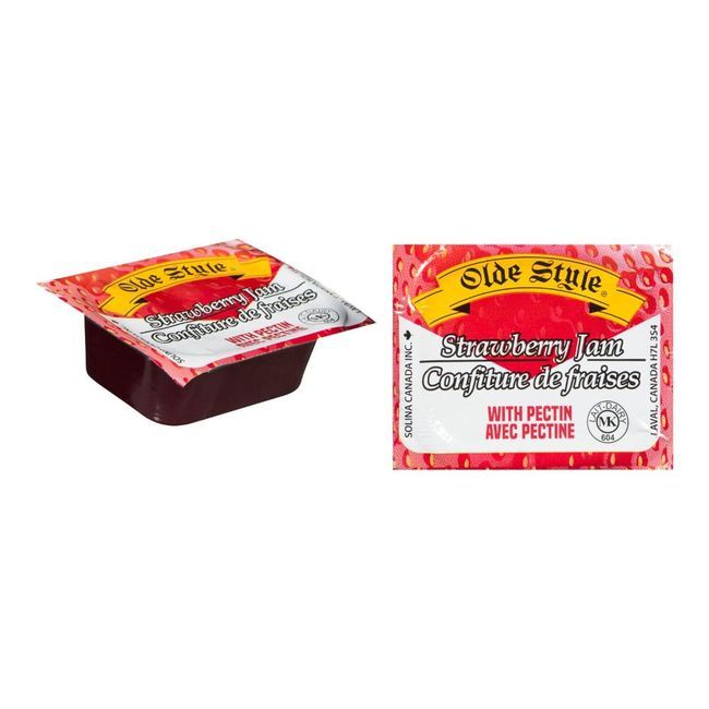 Olde Style Portion Strawberry Jam With Pectin, 16 Ml -- 250 Per Case