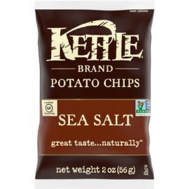 Kettle Sea Salt Potato Chips, 56 G -- 24 Per Case