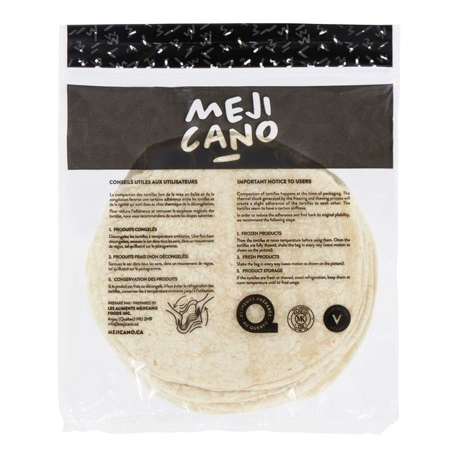 Mejicano 7 Inch Flour Tortilla, 12 Count -- 12 Per Case