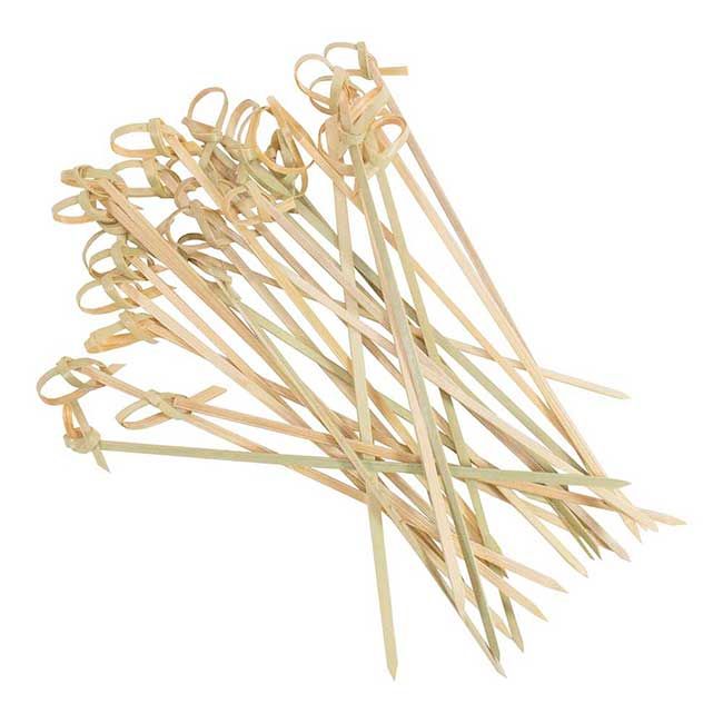 Natural Pick Bamboo Noshi Kushi Skewer, 6 In -- 2500 Per Case