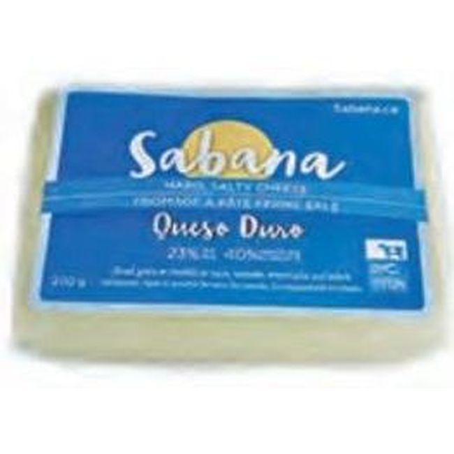 Sabana Queso Duro Hard Salty Cheese, 200 G -- 8 Per Case
