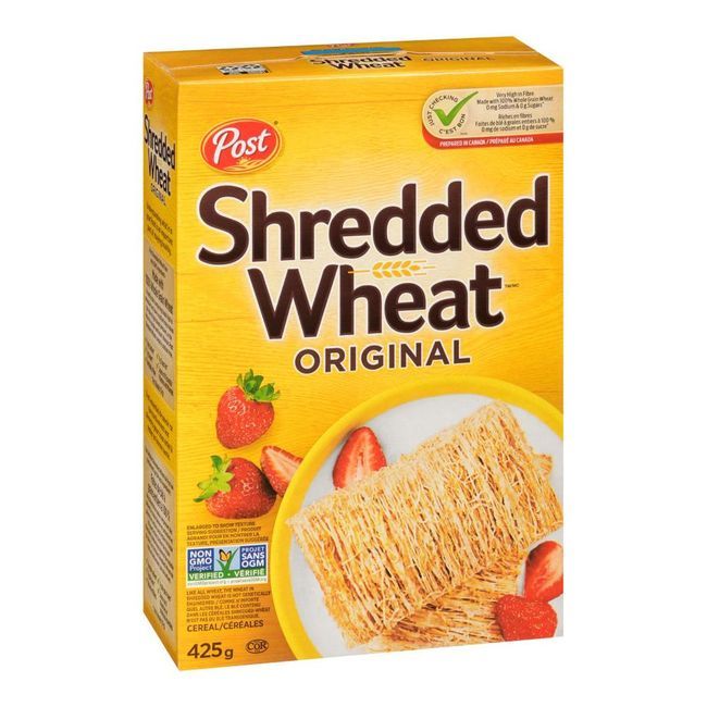 Post Shredded Wheat Cereal, 425 G -- 12 Per Case