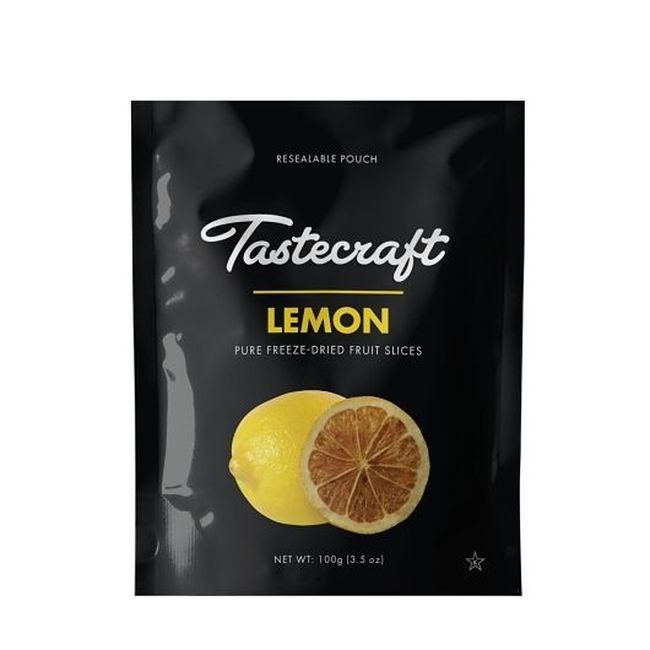 Tastecraft Freeze-dried Lemon, 100 G -- 12 Per Case