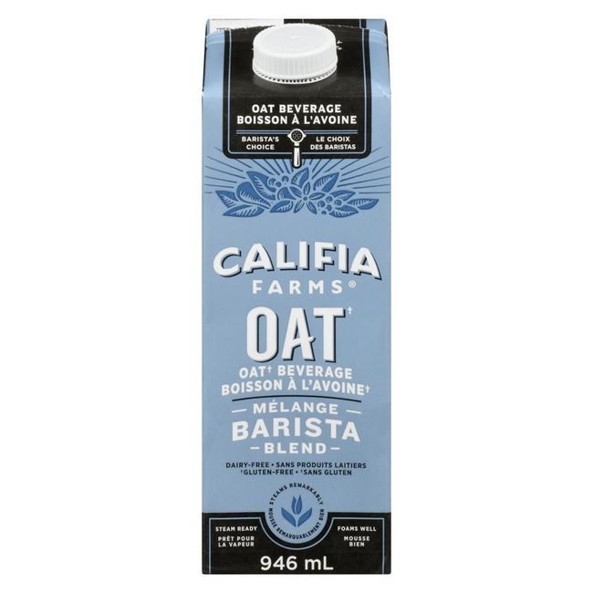 Califia Farms Oat Barista Blend, 946 Ml -- 6 Per Case