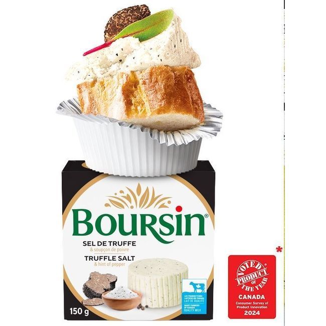 Boursin Truffle Salt And Hint Of Pepper, 150 G -- 6 Per Case
