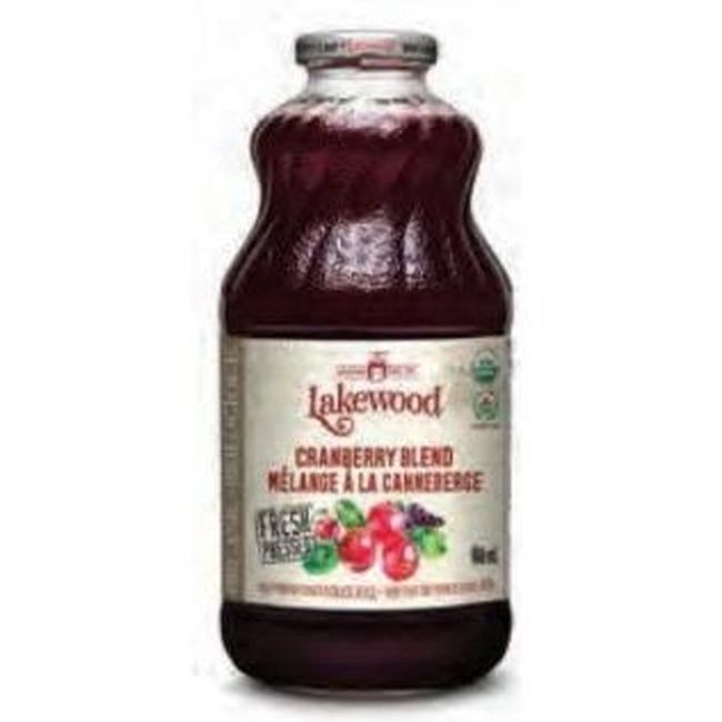 Lakewood Organic Cranberry Blend Juice, 946 Ml -- 6 Per Case
