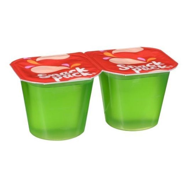 Snack Pack Reduced Sugar Lemon Lime Gel, 396 G -- 12 Per Case