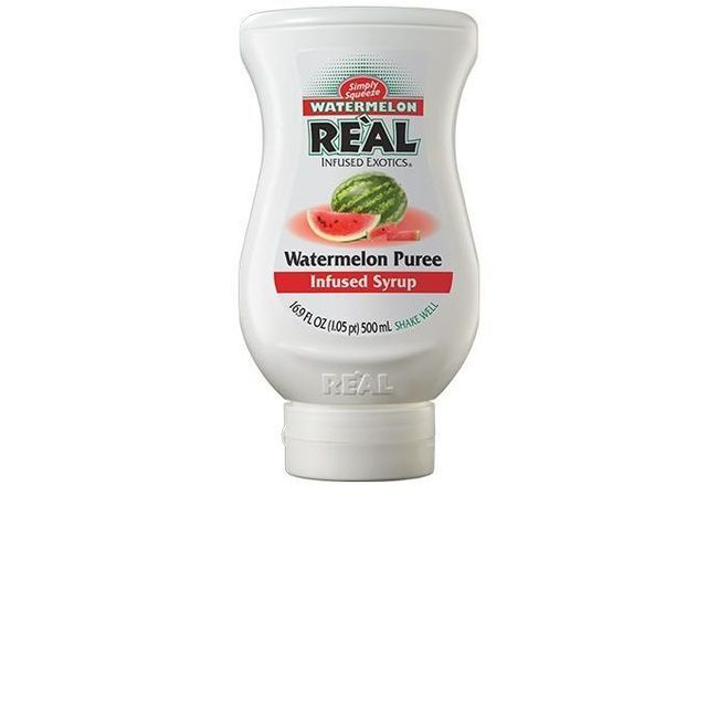 Real Watermelon Puree Infused Syrup, 500 Ml -- 6 Per Case
