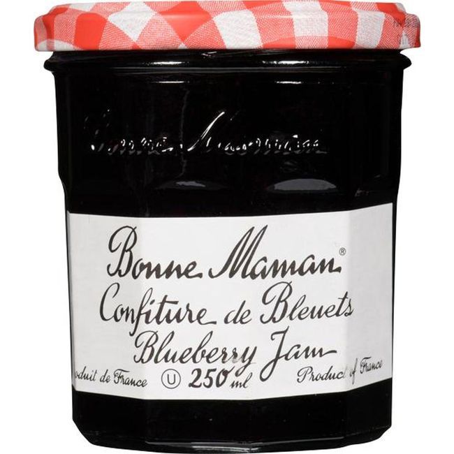 Bonne Maman Wild Blueberry Jam, 250 Ml -- 6 Per Case