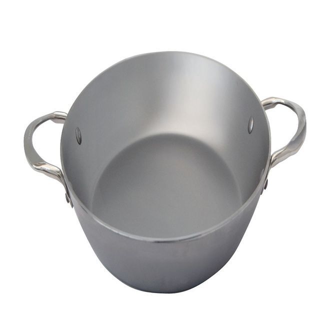 De Buyer Mineral B Element Paella Pan With 2 Handles, 12.6 In